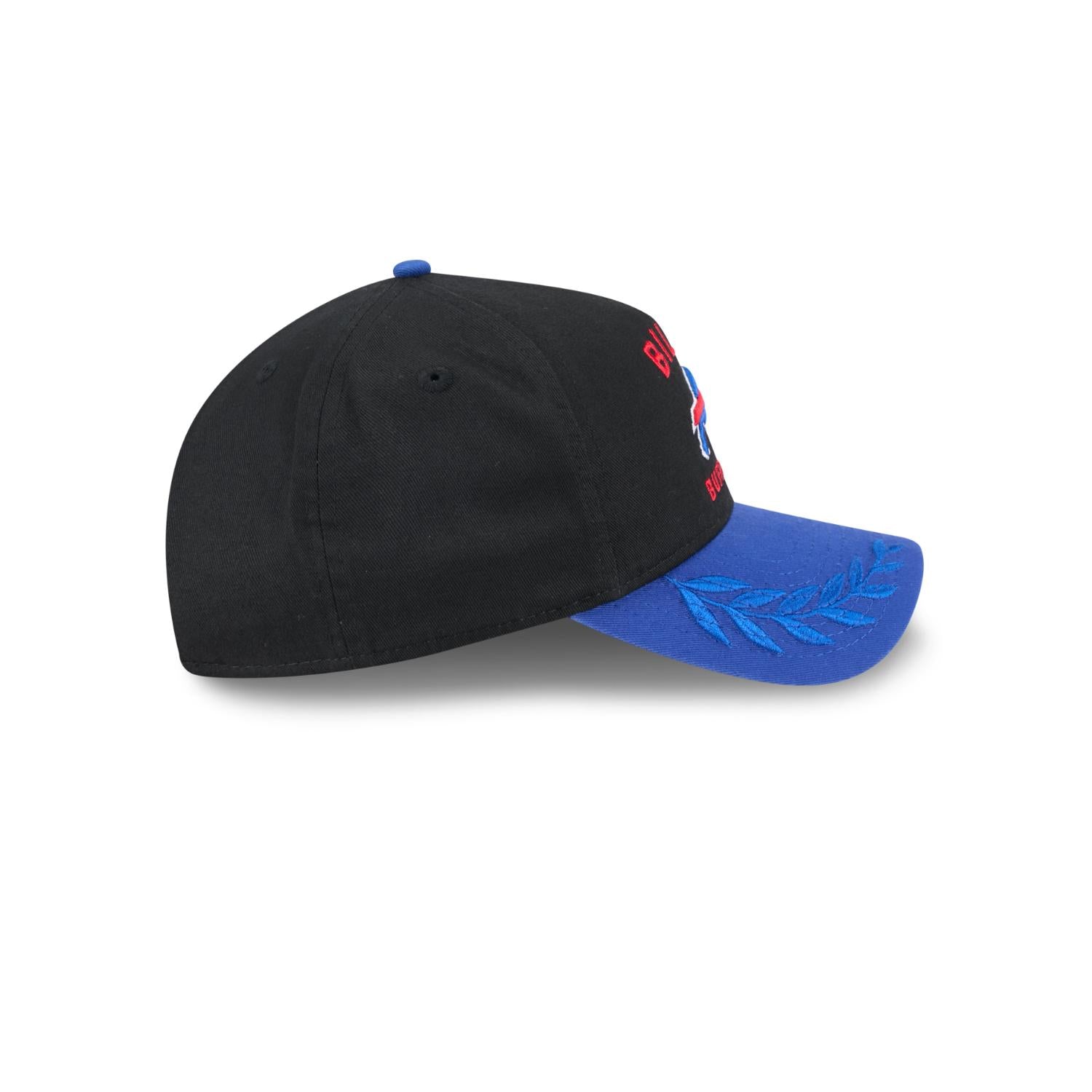 Buffalo Bills 2025 NFL Draft 9TWENTY A-Frame verstellbare Cap Schwarz