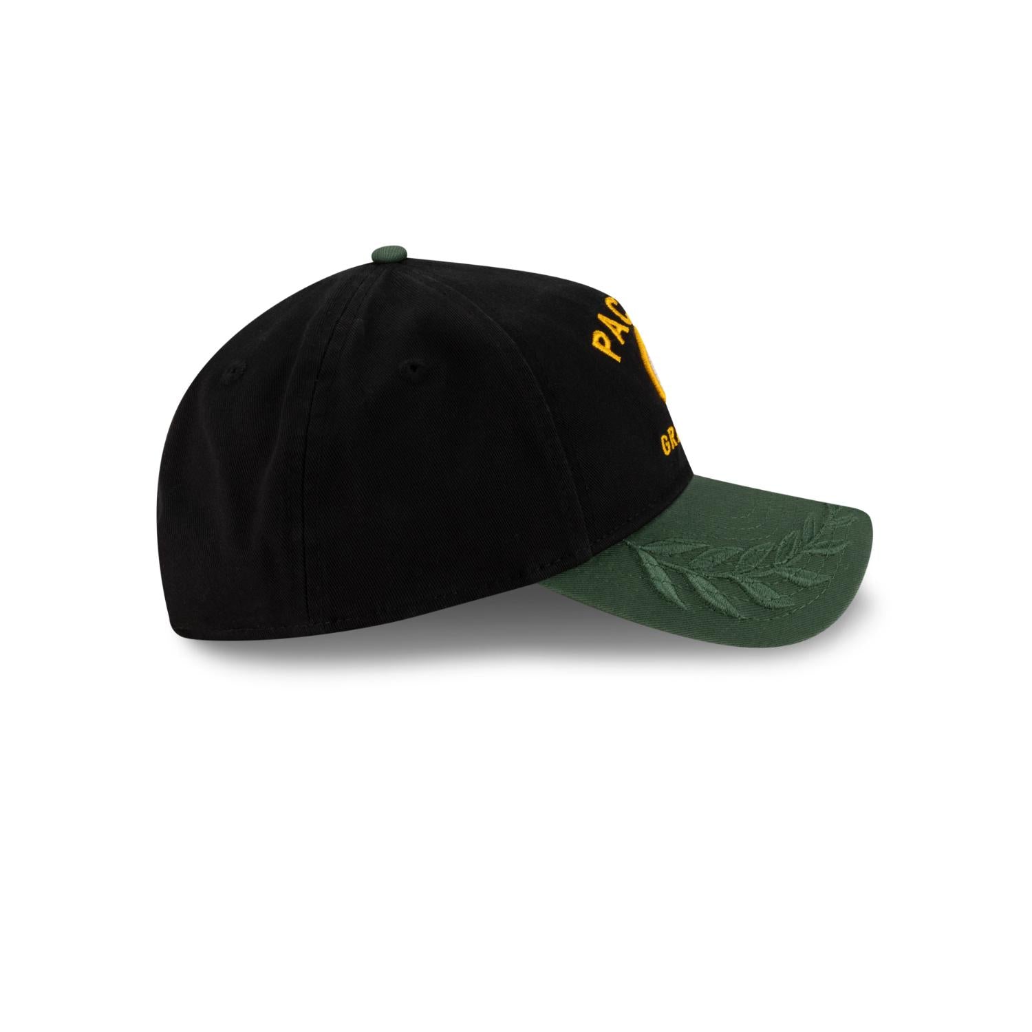Green Bay Packers 2025 NFL Draft 9TWENTY A-Frame verstellbare Cap Schwarz