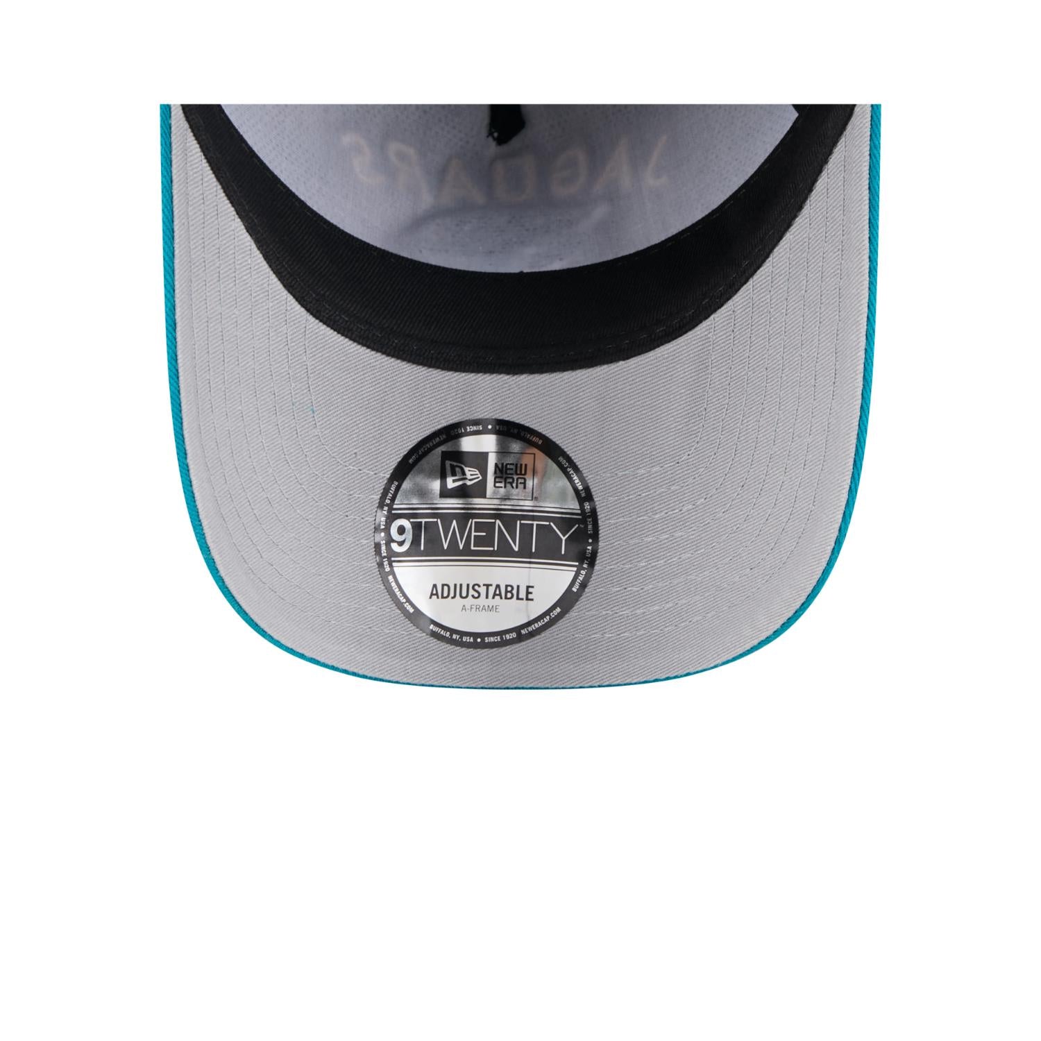 Jacksonville Jaguars 2025 NFL Draft 9TWENTY A-Frame verstellbare Cap Schwarz