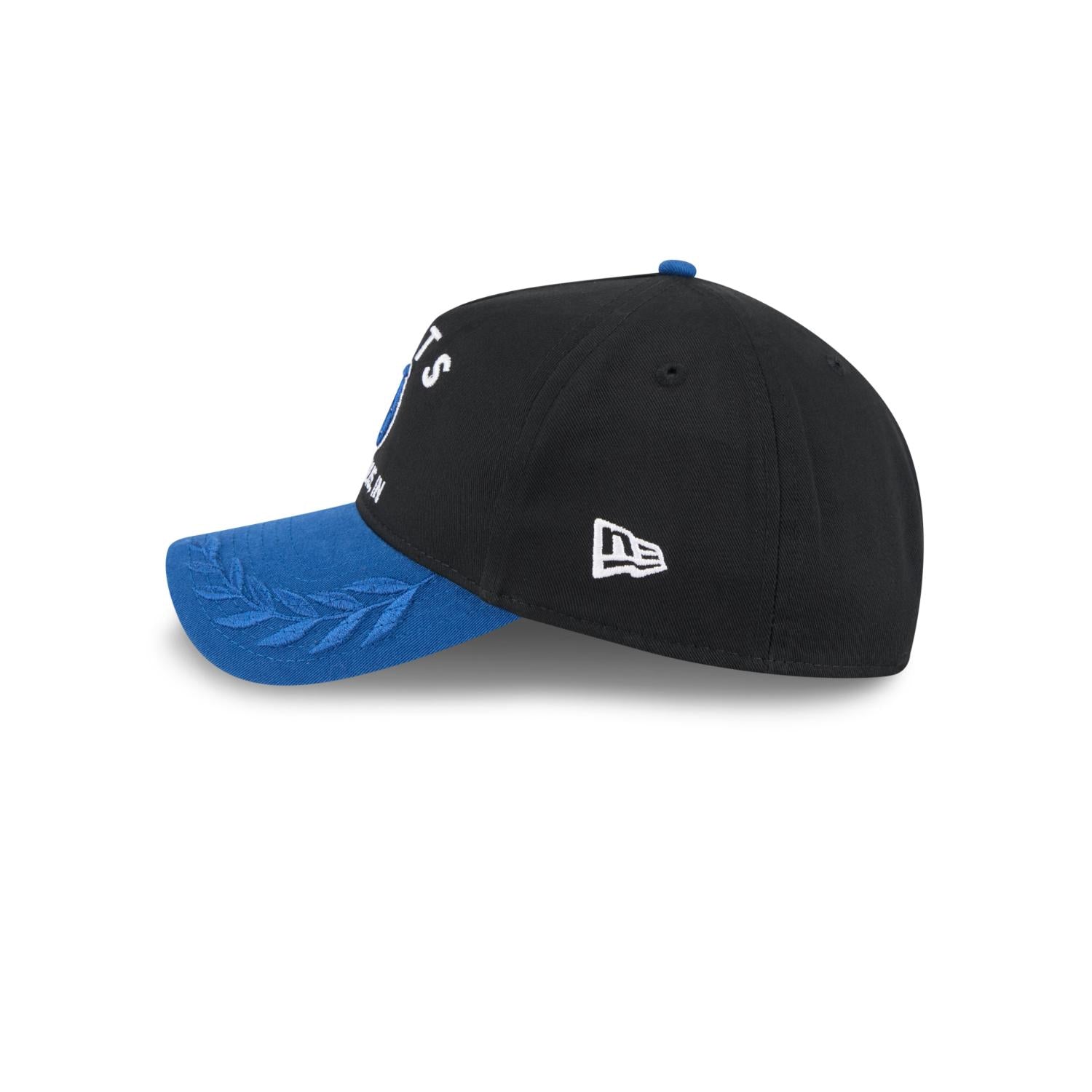 Indianapolis Colts 2025 NFL Draft 9TWENTY A-Frame verstellbare Cap Schwarz
