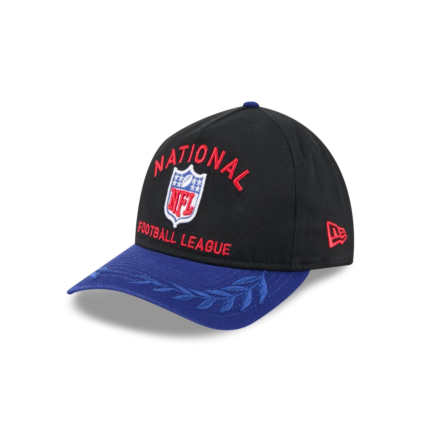 NFL Logo Shield 2025 NFL Draft 9TWENTY A-Frame verstellbare Cap Schwarz