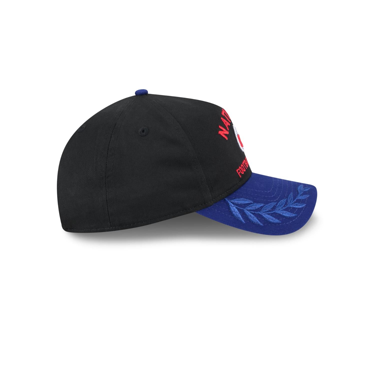 NFL Logo Shield 2025 NFL Draft 9TWENTY A-Frame verstellbare Cap Schwarz