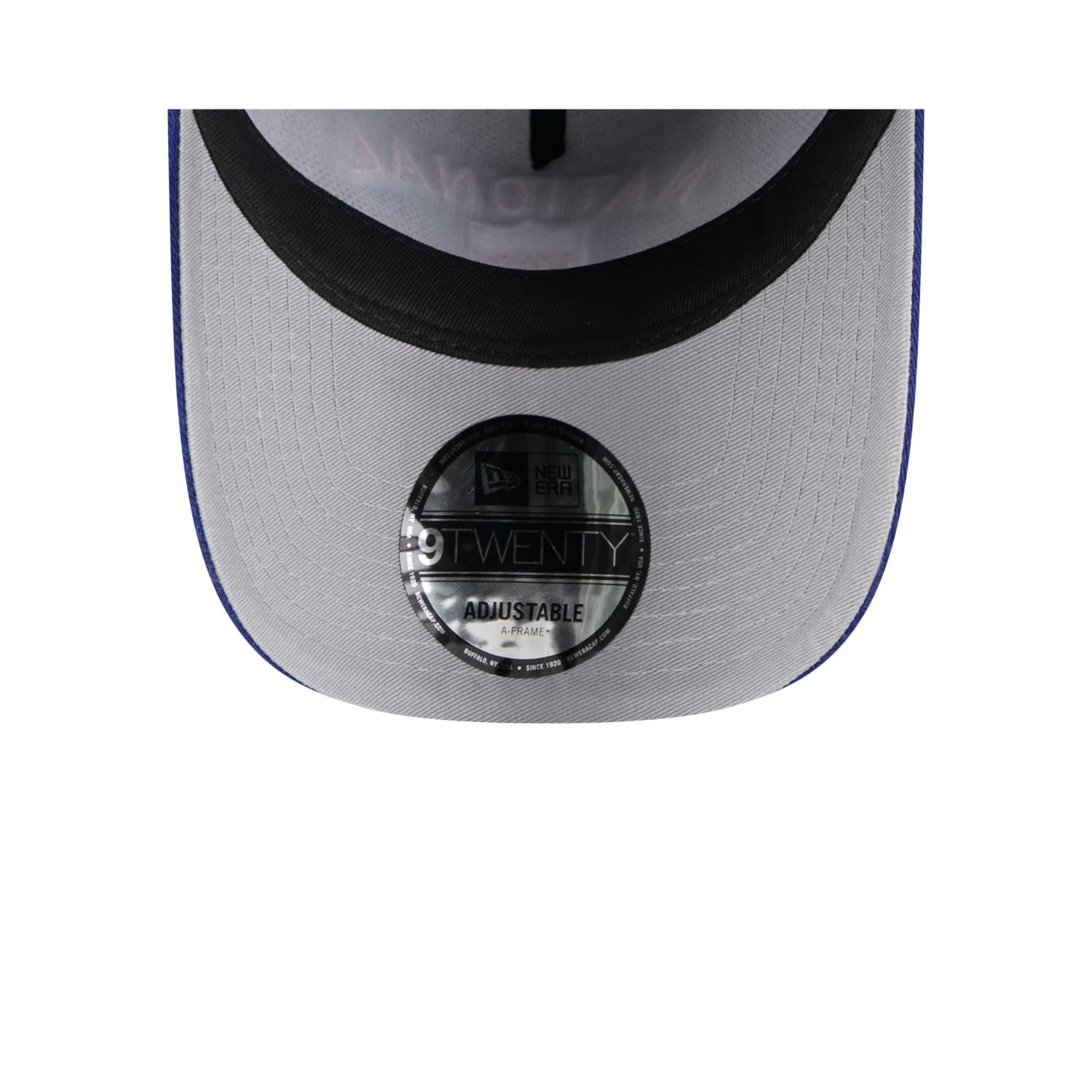 NFL Logo Shield 2025 NFL Draft 9TWENTY A-Frame verstellbare Cap Schwarz