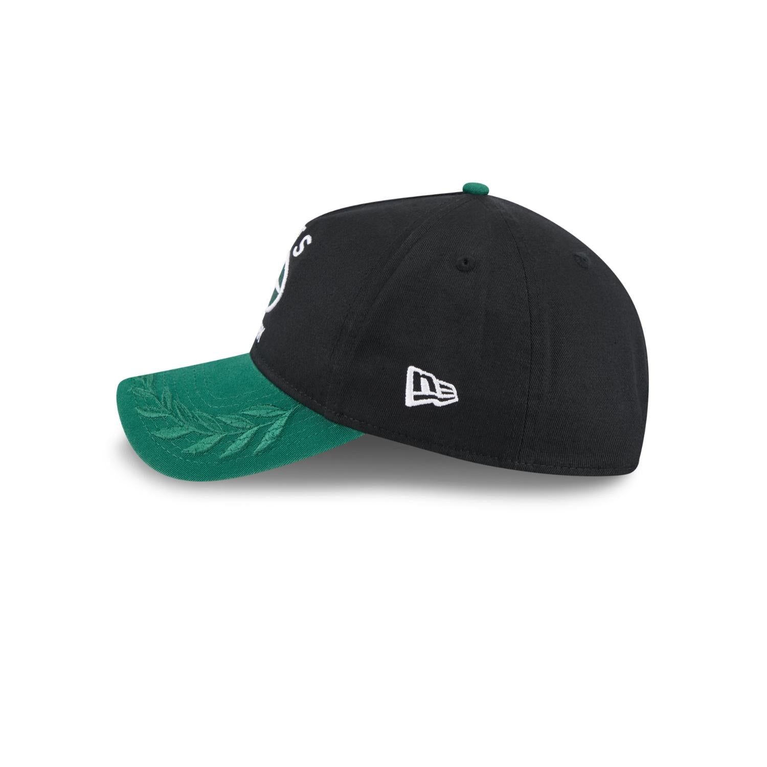 New York Jets 2025 NFL Draft 9TWENTY A-Frame verstellbare Cap Schwarz