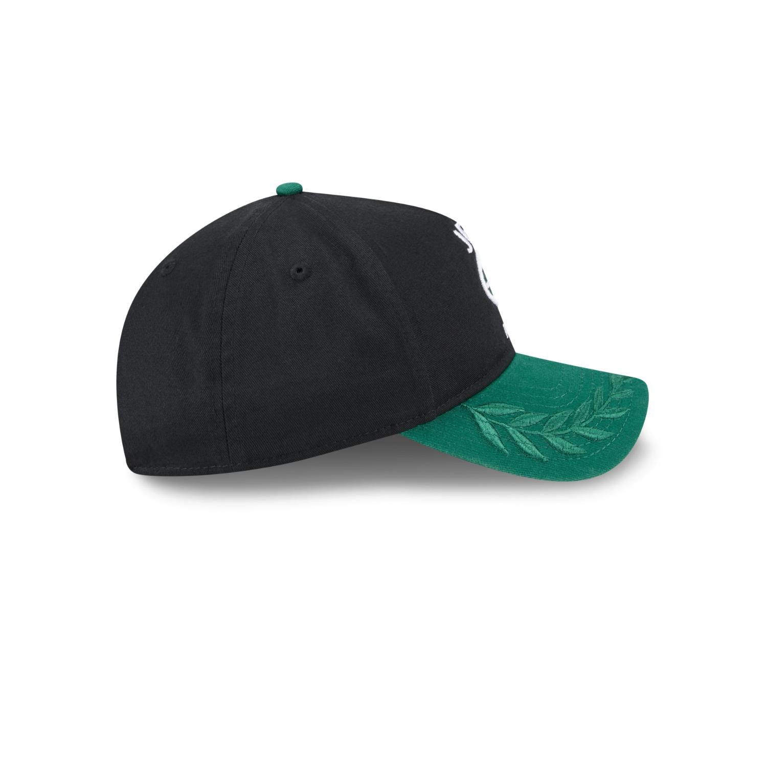 New York Jets 2025 NFL Draft 9TWENTY A-Frame verstellbare Cap Schwarz