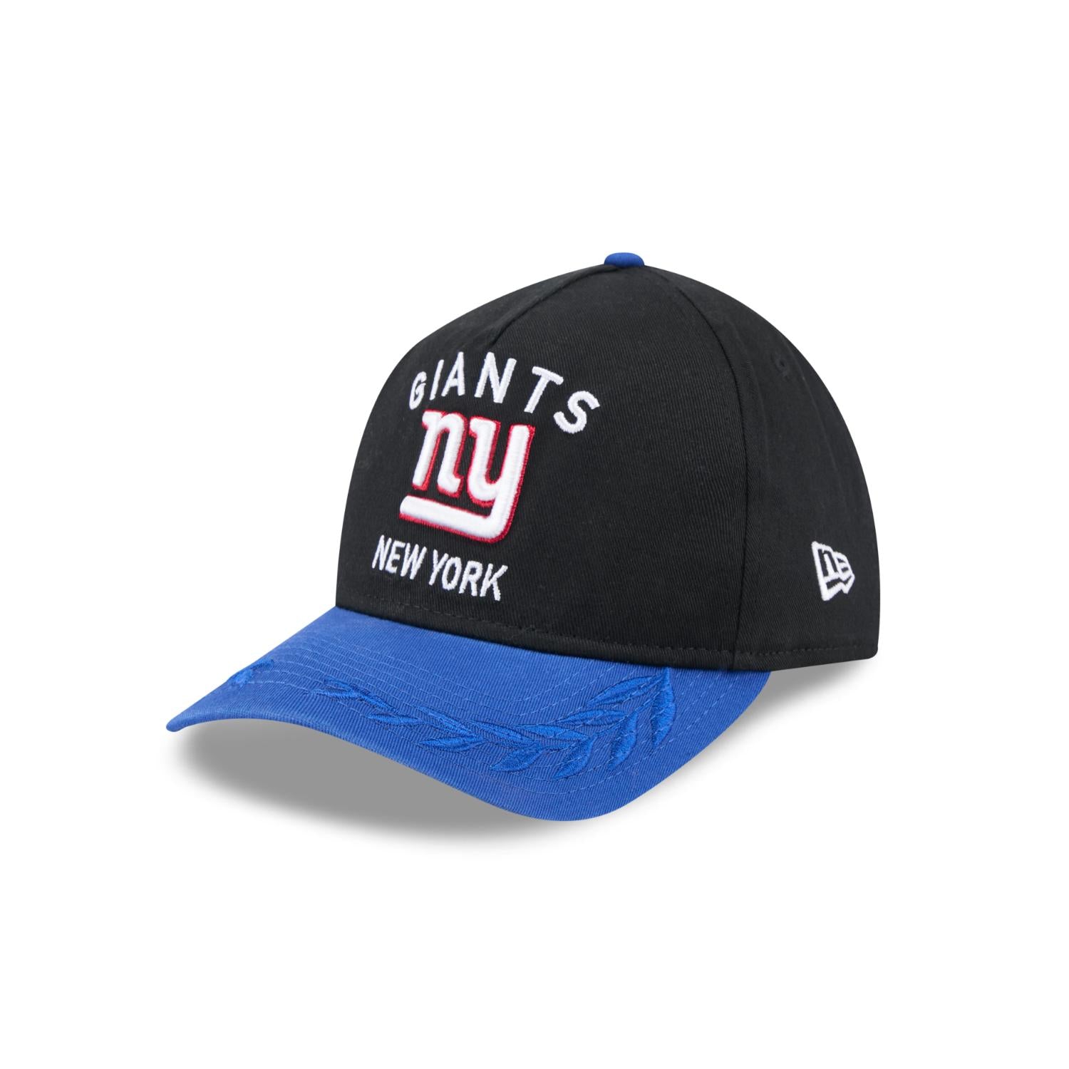 New York Giants 2025 NFL Draft 9TWENTY A-Frame verstellbare Cap Schwarz