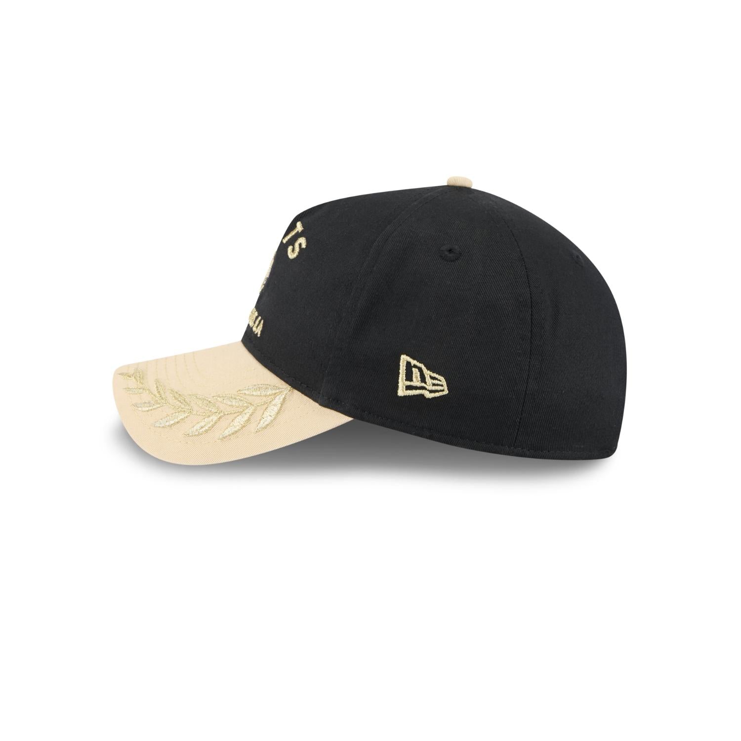 New Orleans Saints 2025 NFL Draft 9TWENTY A-Frame verstellbare Cap Schwarz