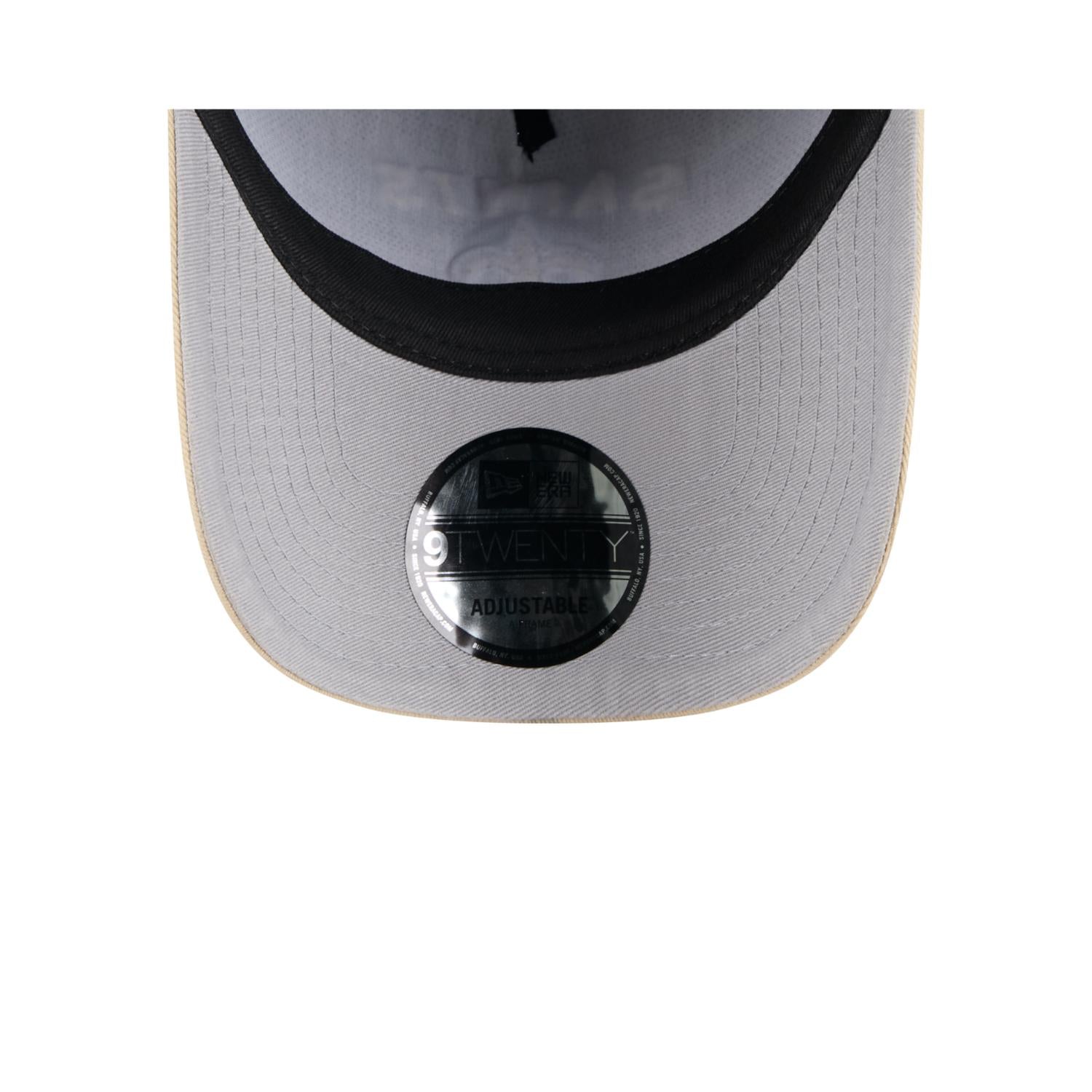 New Orleans Saints 2025 NFL Draft 9TWENTY A-Frame verstellbare Cap Schwarz