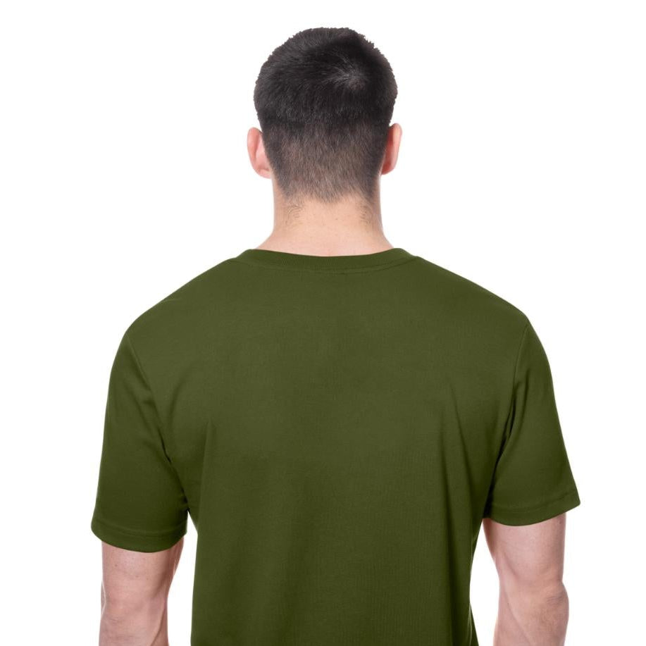 Los Angeles Dodgers New Era MLB 2025 Armed Forces T-Shirt Olivegrün