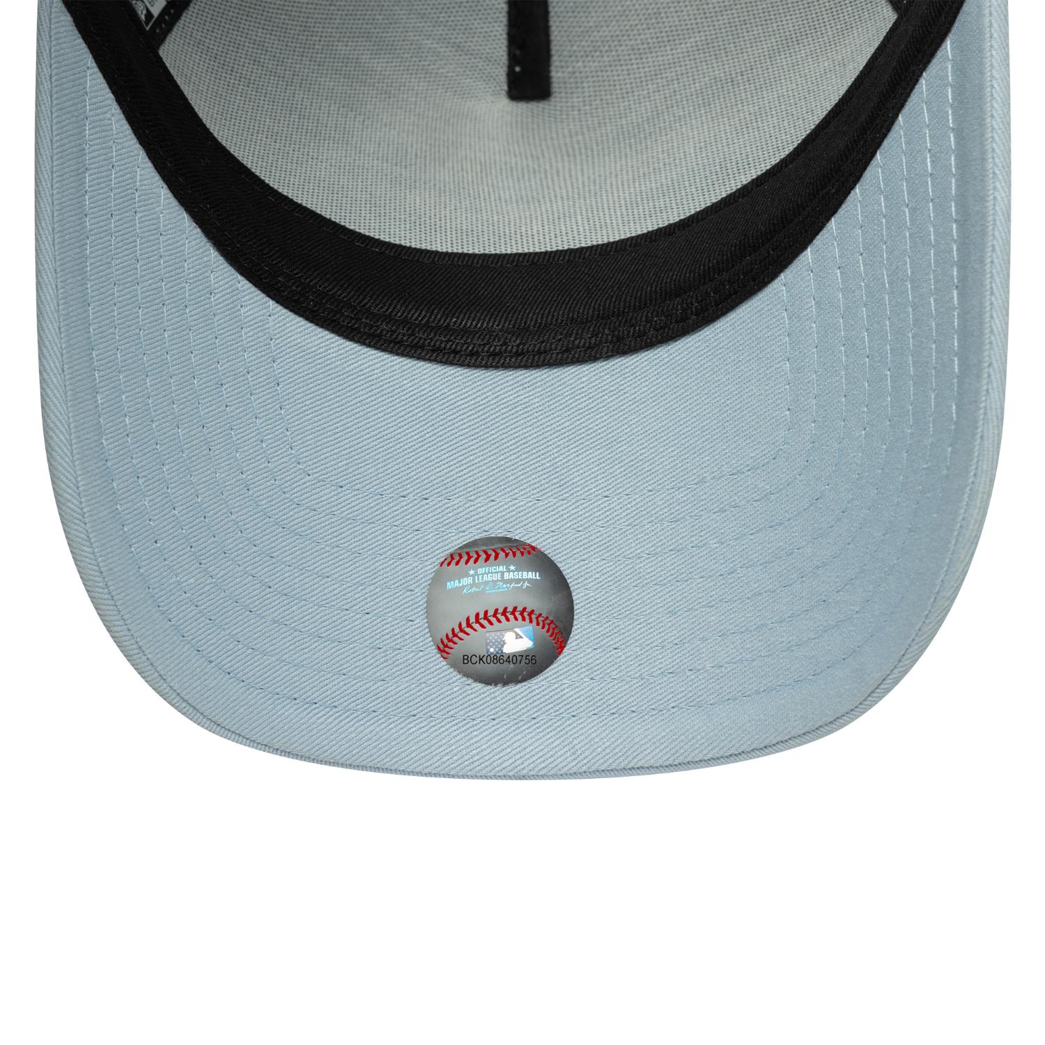 New York Yankees New Era League Essential 9FORTY A-Frame Trucker MLB Cap Blau