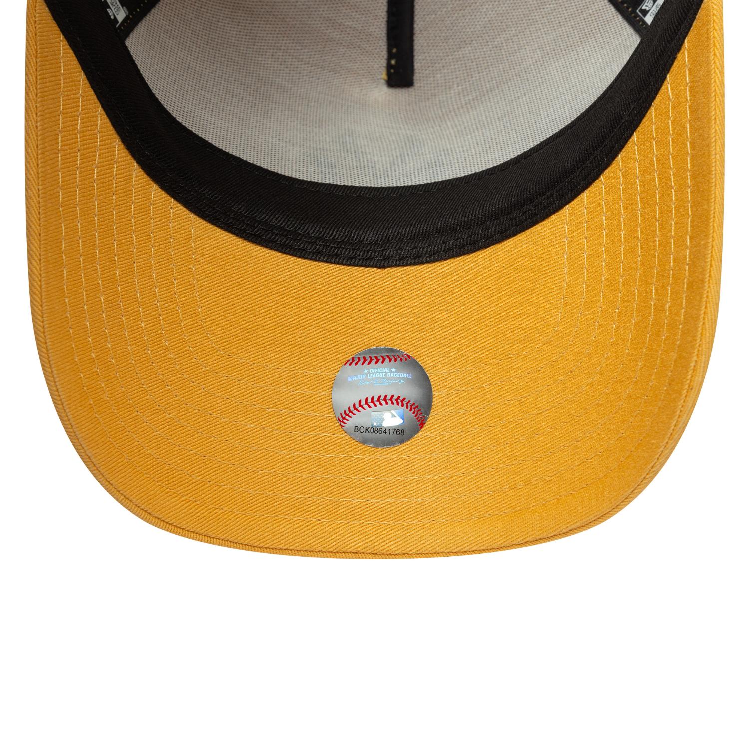 New York Yankees League Essential 9FORTY A-Frame Trucker MLB Cap Gelb