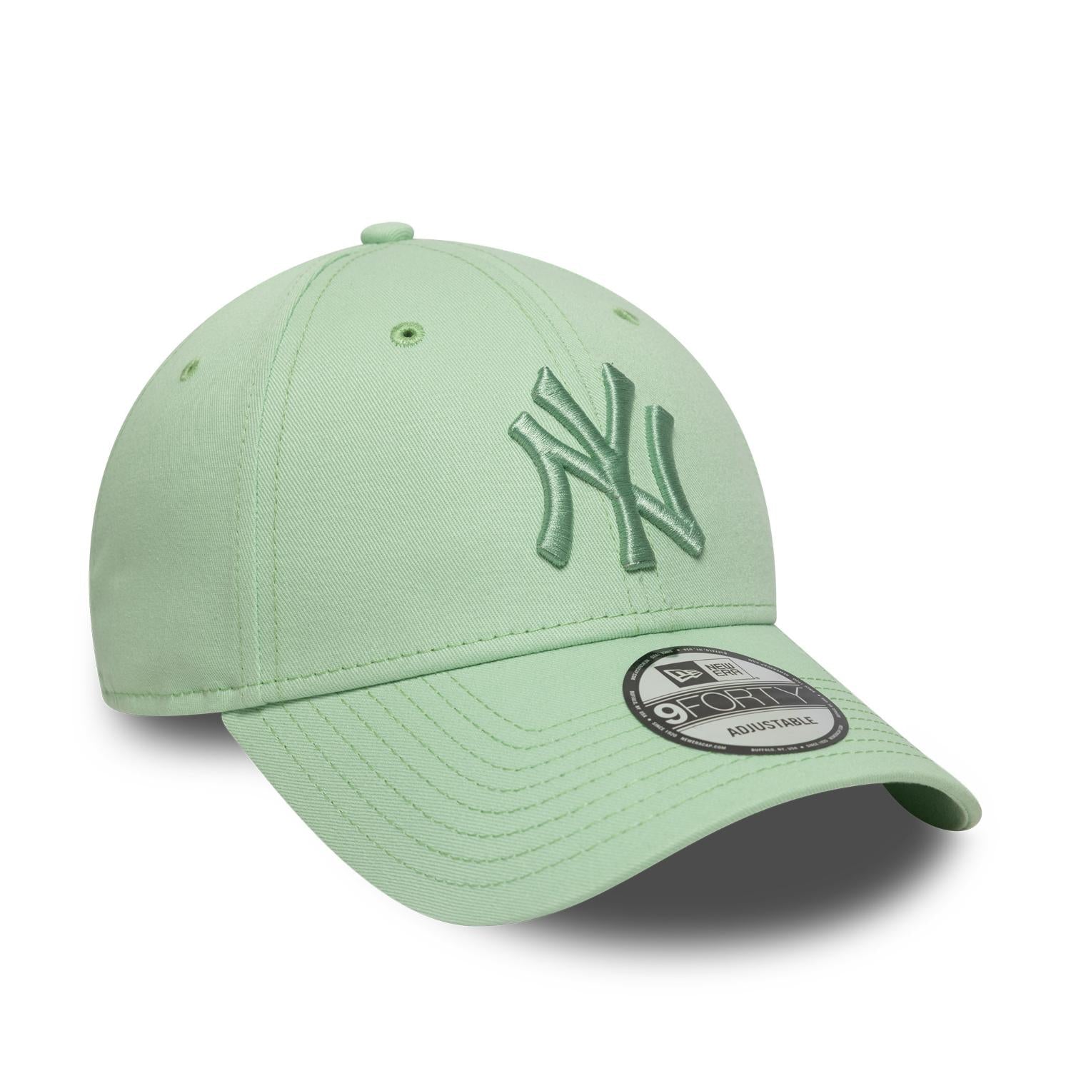 New York Yankees New Era League Essential 9FORTY Verstellbare MLB Cap Grün