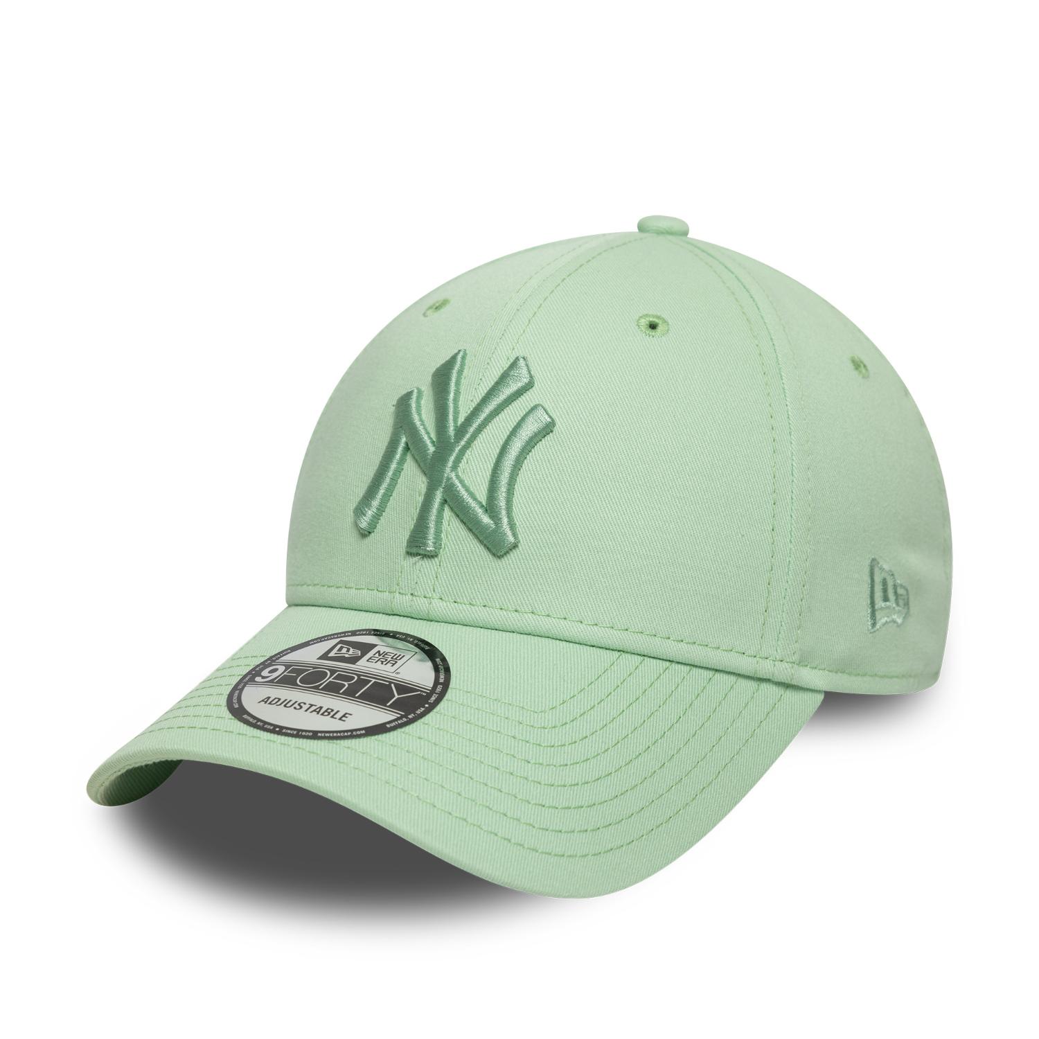 New York Yankees New Era League Essential 9FORTY Verstellbare MLB Cap Grün