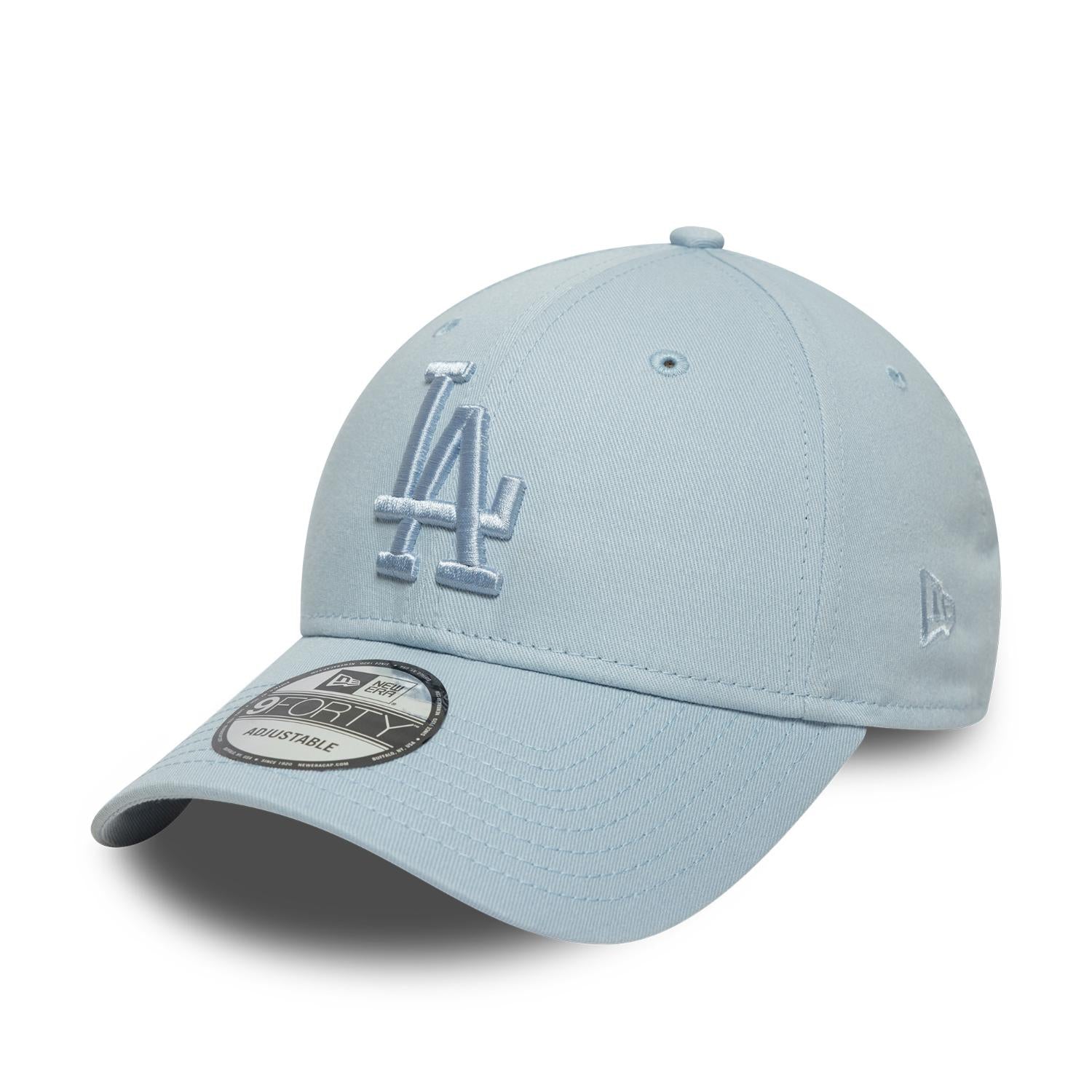 Los Angeles Dodgers New Era League Essential 9FORTY Verstellbare MLB Cap Blau