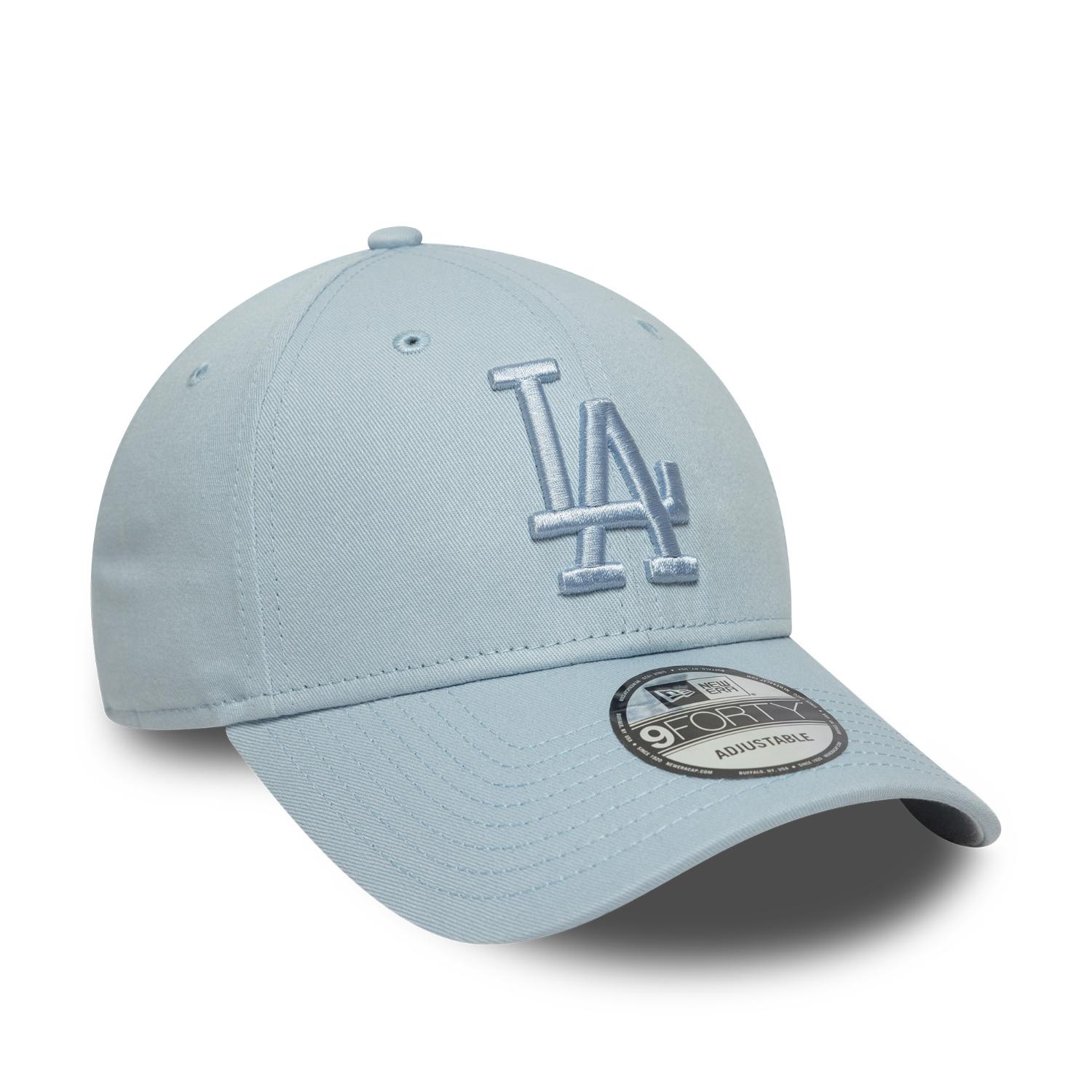 Los Angeles Dodgers New Era League Essential 9FORTY Verstellbare MLB Cap Blau