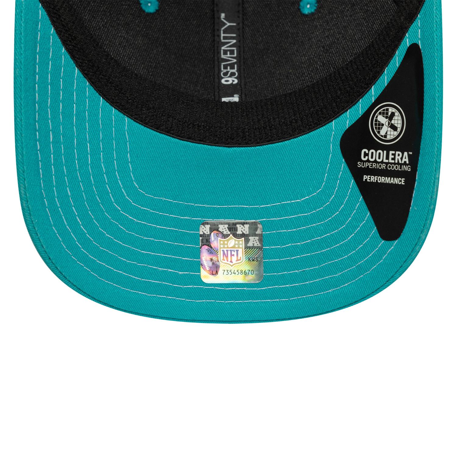Miami Dolphins New Era 9SEVENTY Stretch Snap Trucker NFL Cap Türkis