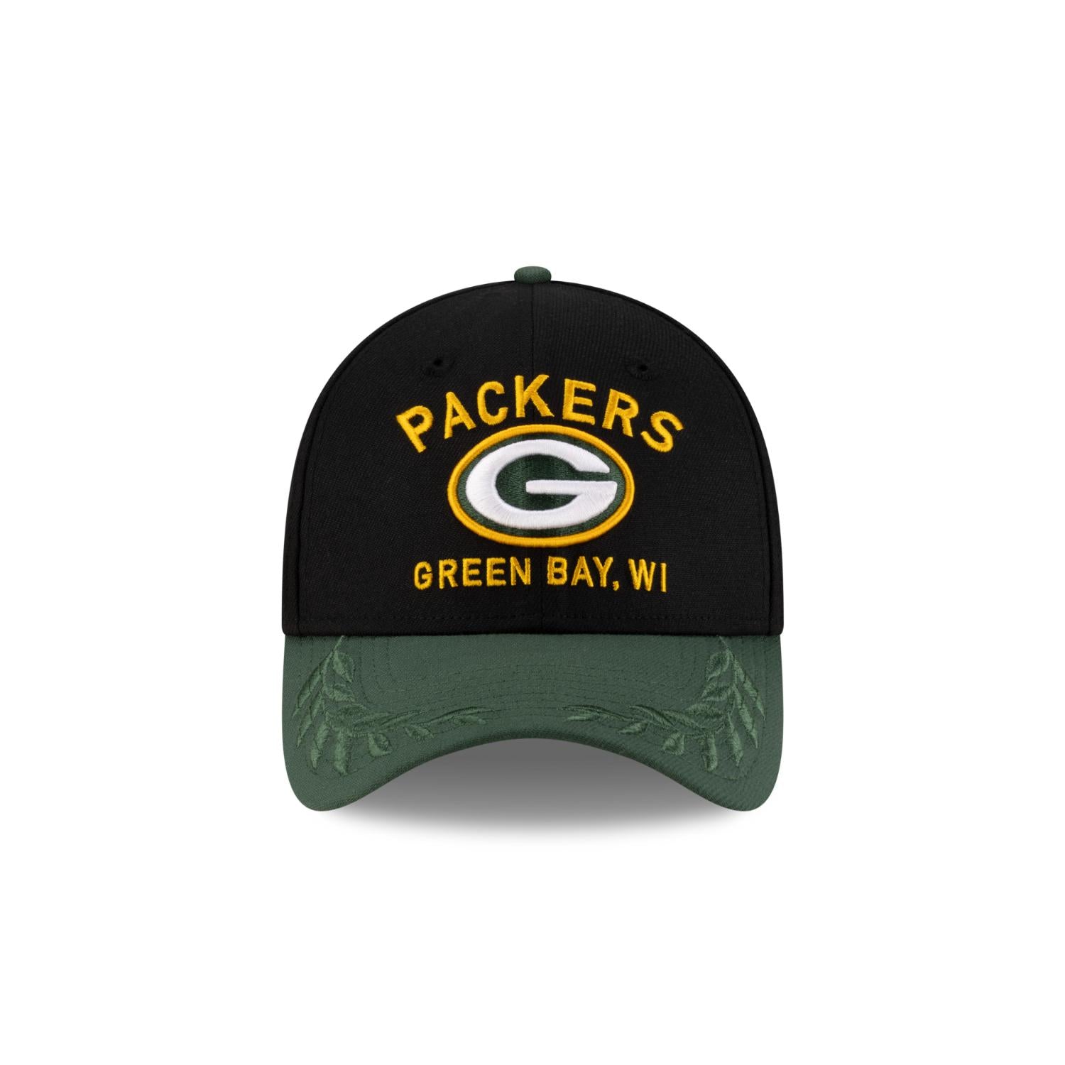 Green Bay Packers New Era 2025 NFL Draft 39THIRTY Cap Schwarz