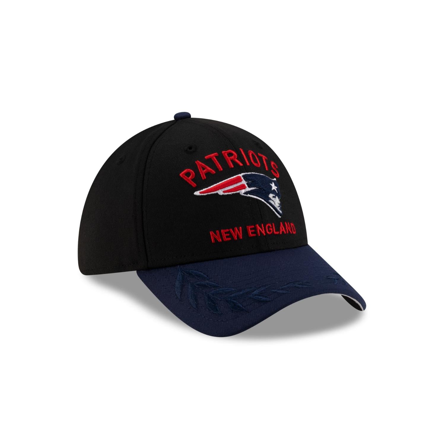 New England Patriots New Era 2025 NFL Draft 39THIRTY Cap Schwarz