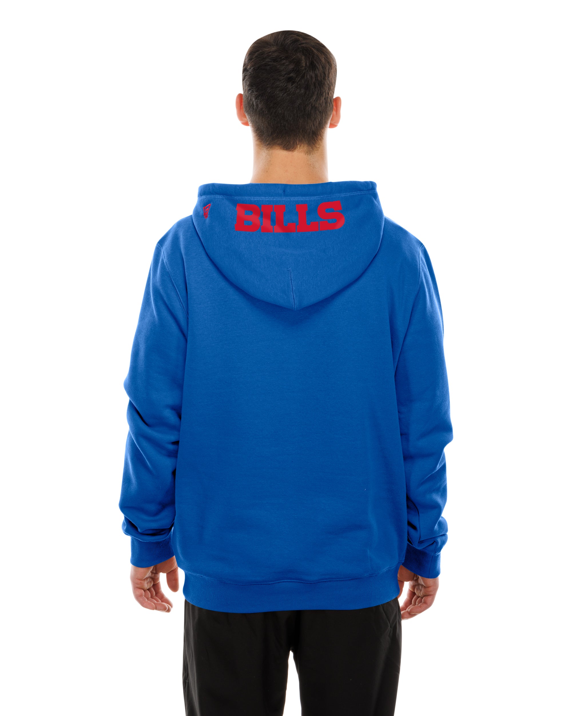 Buffalo Bills New Era USA EDITION Retro Scripted NFL Hoodie Blau
