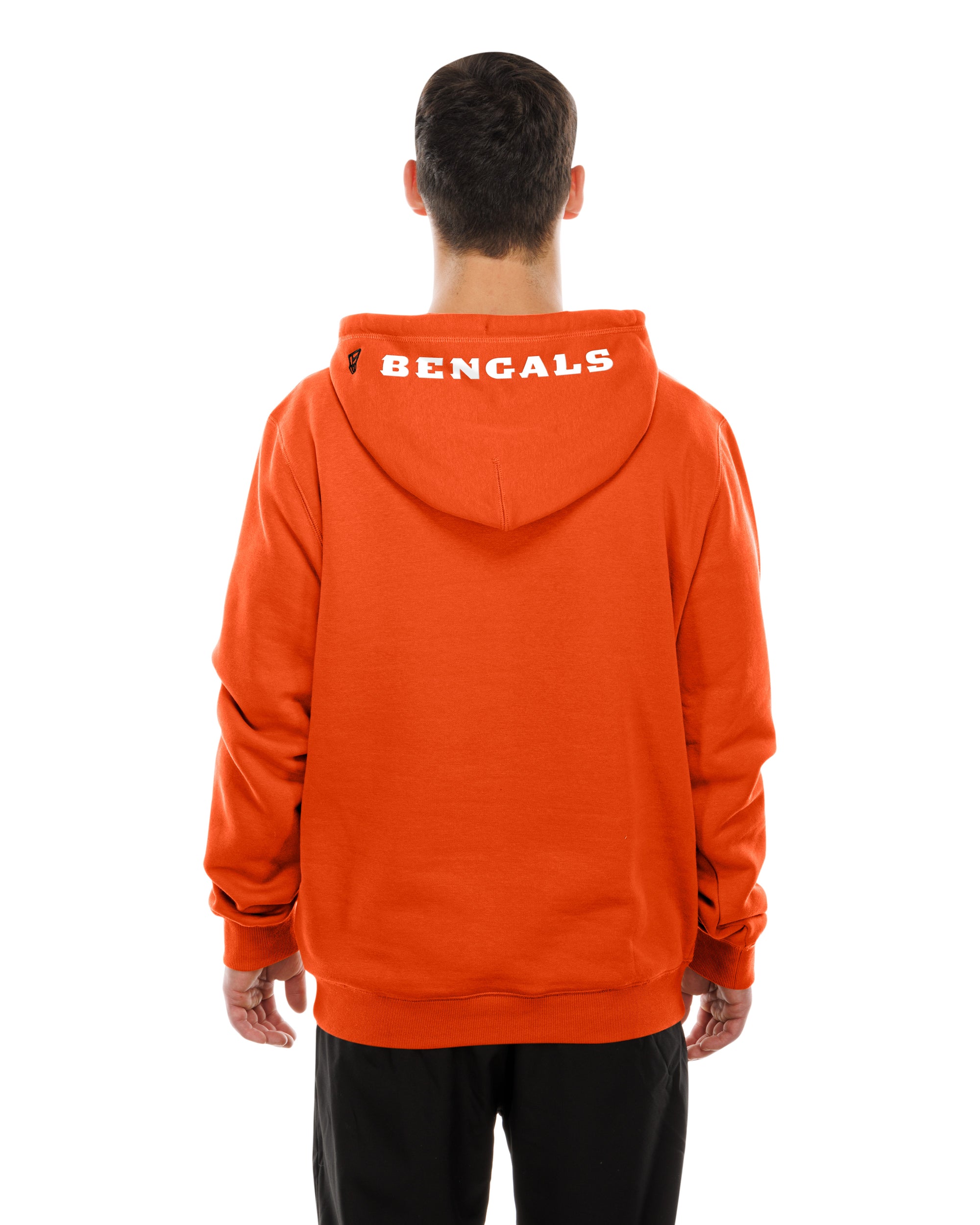 Cincinatti Bengals New Era USA EDITION Retro Scripted NFL Hoodie Orange