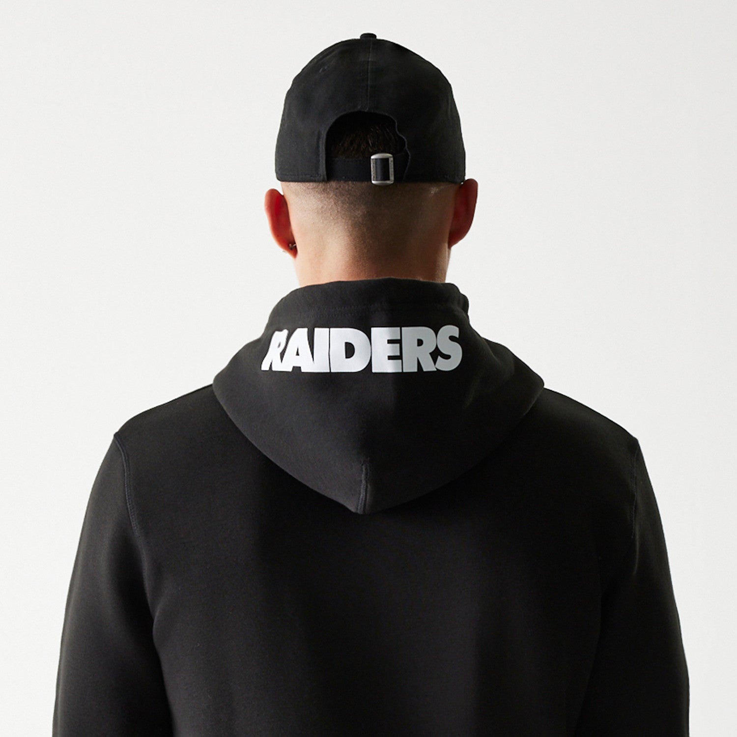 Las Vegas Raiders New Era USA EDITION Retro Scripted NFL Hoodie Schwarz