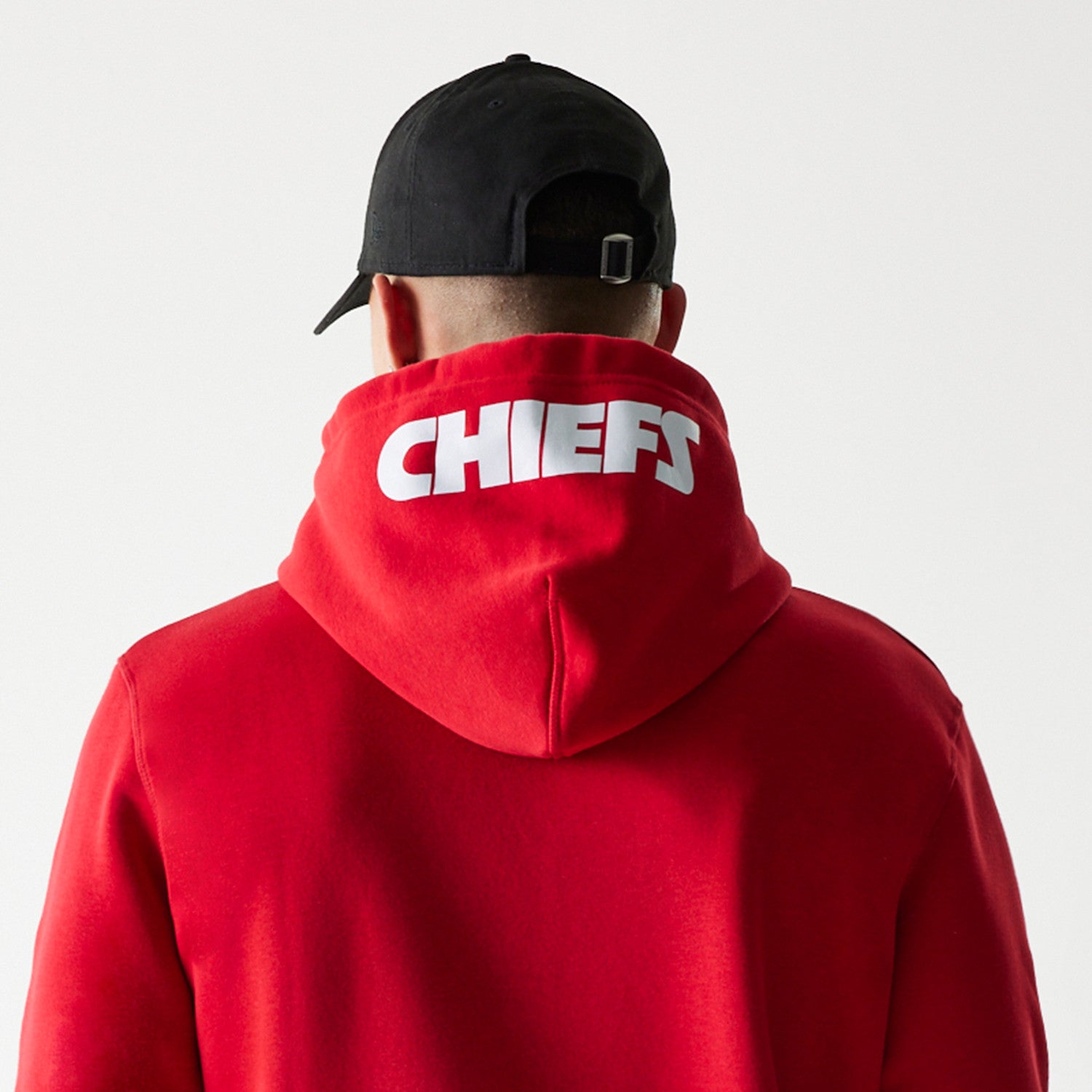 Kansas City Chiefs New Era USA EDITION Retro Scripted NFL Hoodie Rot