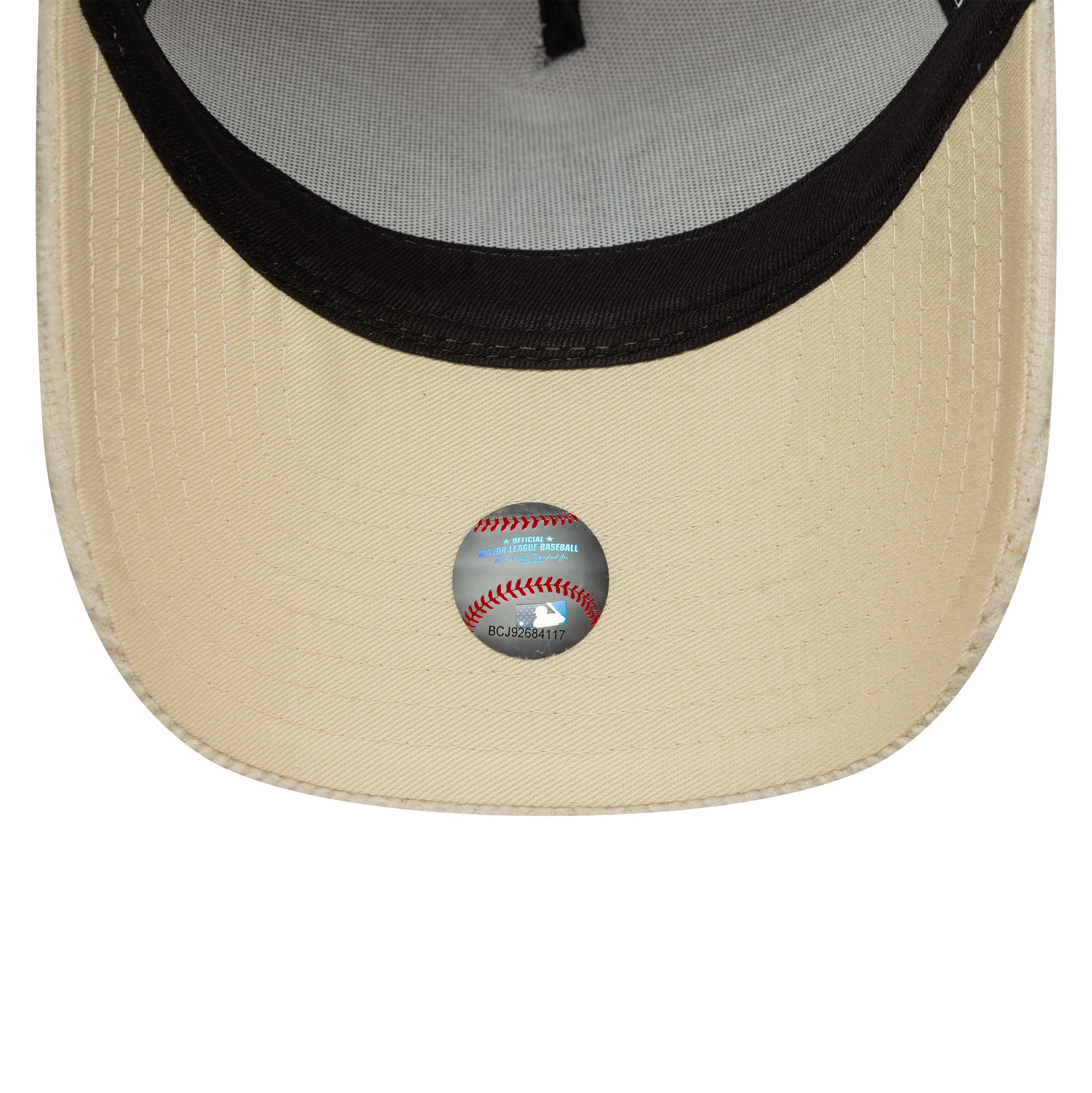 Los Angeles Dodgers Cord Trucker New Era 9FORTY A-Frame Cap Beige