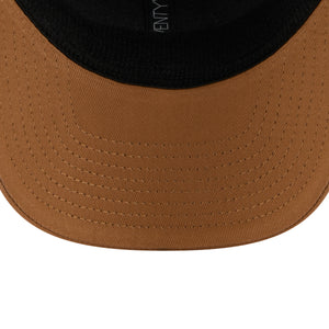 Neue Era Philadelphia Eagles Vintage Logo NFL Cap, beige, 9SEVENTY Stretch-Snap Trucker, sichtbare Cap mit Logo und Mesh-Details