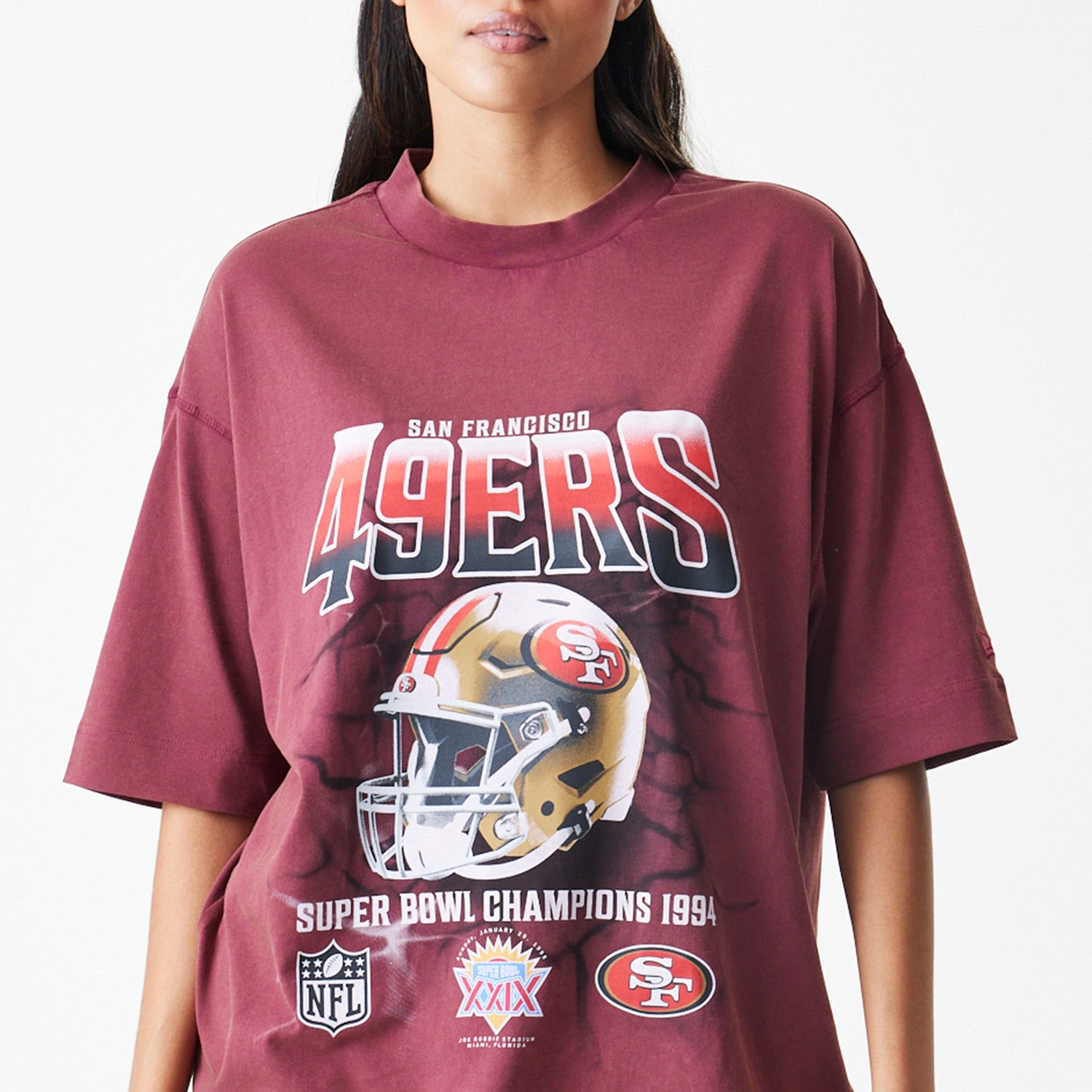 NFL WASHED BOXY TEE SAF49E  FBG - STADIUMDREAMS