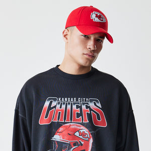 NFL WASHED BOXY CREW KANCHI  BLK - STADIUMDREAMS