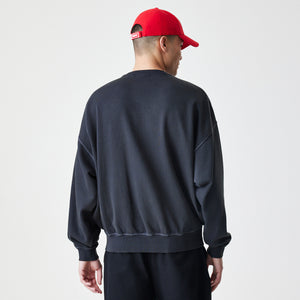 NFL WASHED BOXY CREW KANCHI  BLK - STADIUMDREAMS