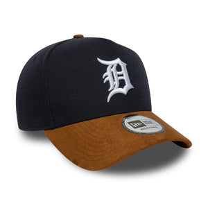 SUEDE VISOR EFRAME DETTIG  NVYBRS - STADIUMDREAMS