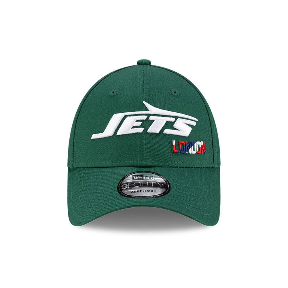 NFL London Games 2025 New York Jets 9FORTY Cap Grün