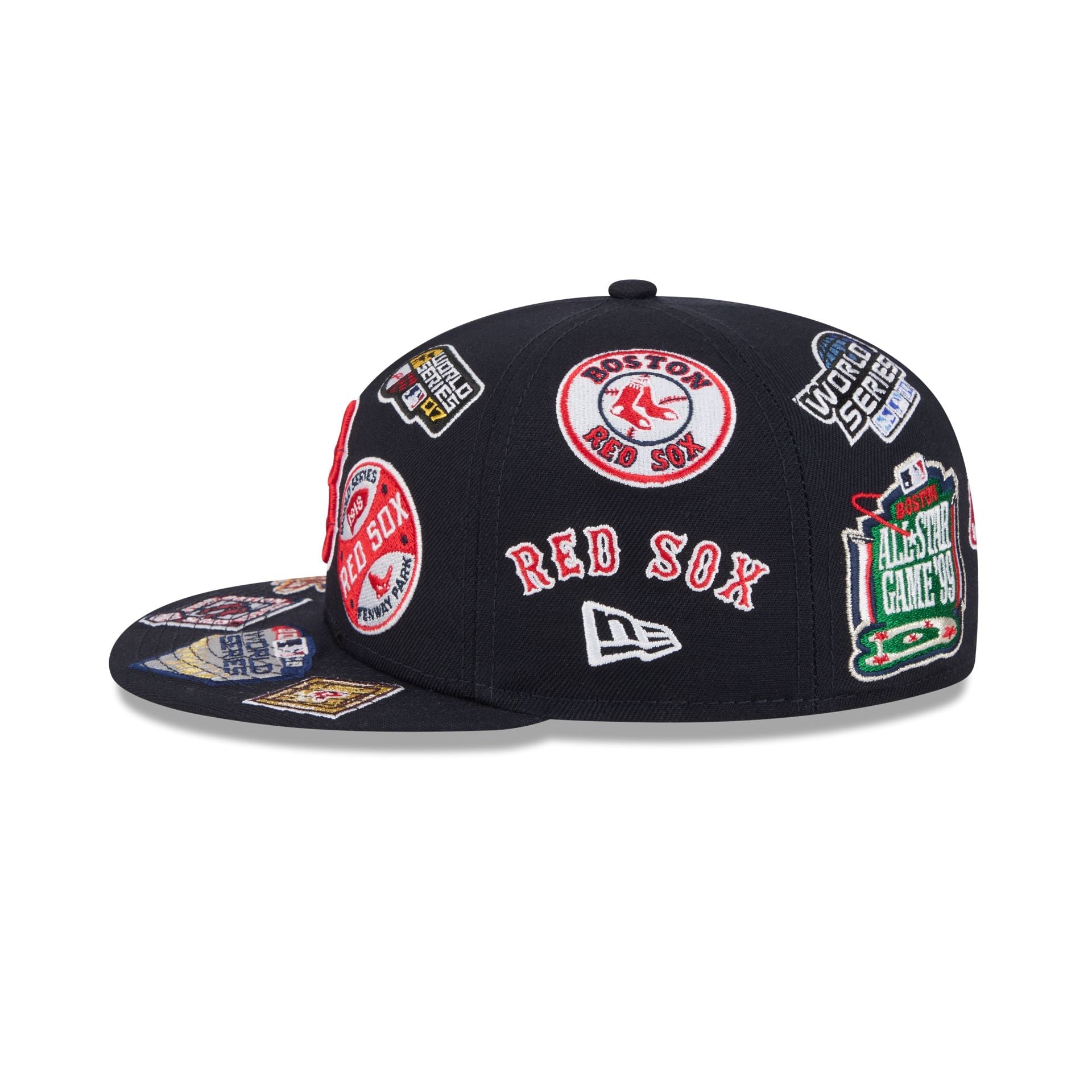 Boston Red Sox All Over Limited Edition New Era MLB 59FIFTY Cap Navy Blau