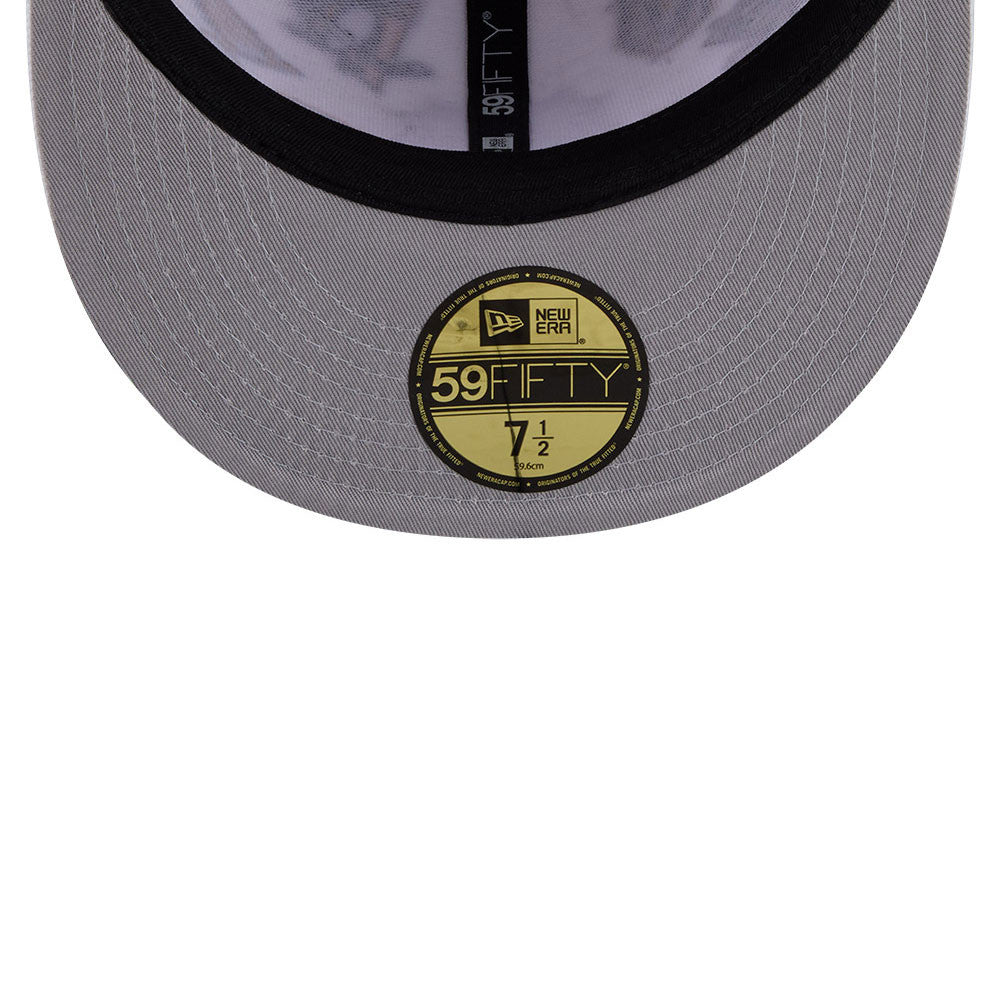 NHL Logo All Over Limited Edition New Era 59FIFTY Cap Weiß - STADIUMDREAMS