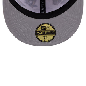 NHL Logo All Over Limited Edition New Era 59FIFTY Cap Weiß - STADIUMDREAMS