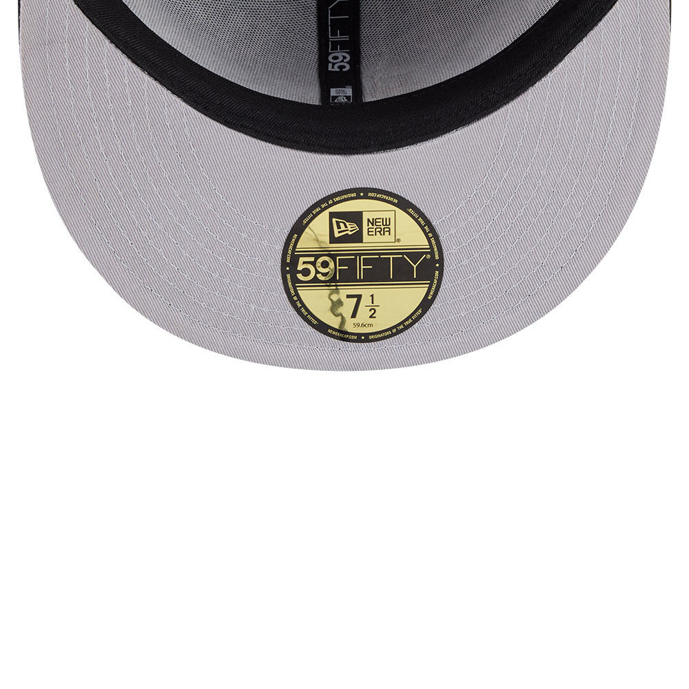 NHL Logo All Over Limited Edition New Era 59FIFTY Cap Schwarz - STADIUMDREAMS