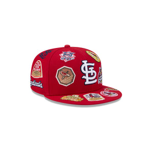 Neue Era St. Louis Cardinals 59FIFTY Cap mit Allover-Design, limitierte Edition, perfekt für Baseball-Fans und Sammler.