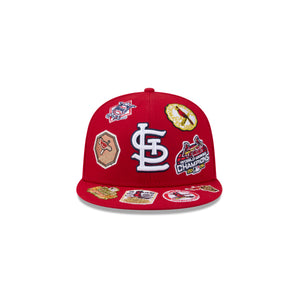 Neue Era MLB St. Louis Cardinals All Over Limited Edition Cap, 59FIFTY, detailreiche Druckmuster auf der Kappe.