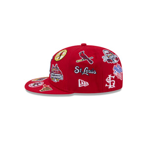 Neue Era St. Louis Cardinals All Over Limited Edition MLB 59FIFTY Cap, farbige Baseball-Kappe mit Team-Design.