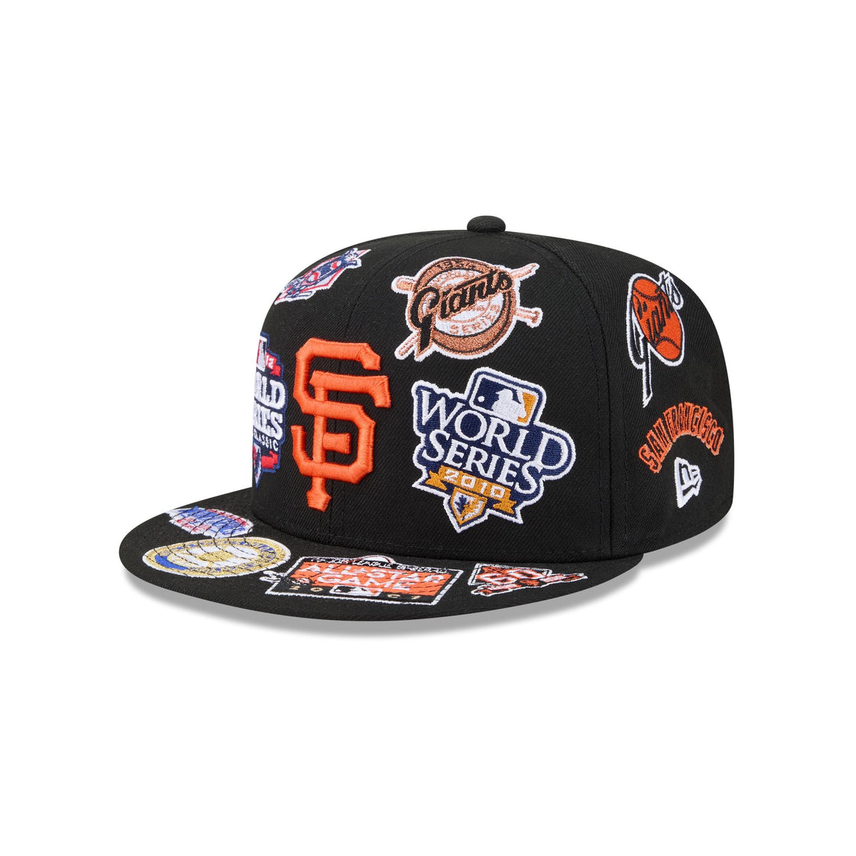 San Francisco Giants All Over Limited Edition New Era MLB 59FIFTY Cap Schwarz - STADIUMDREAMS