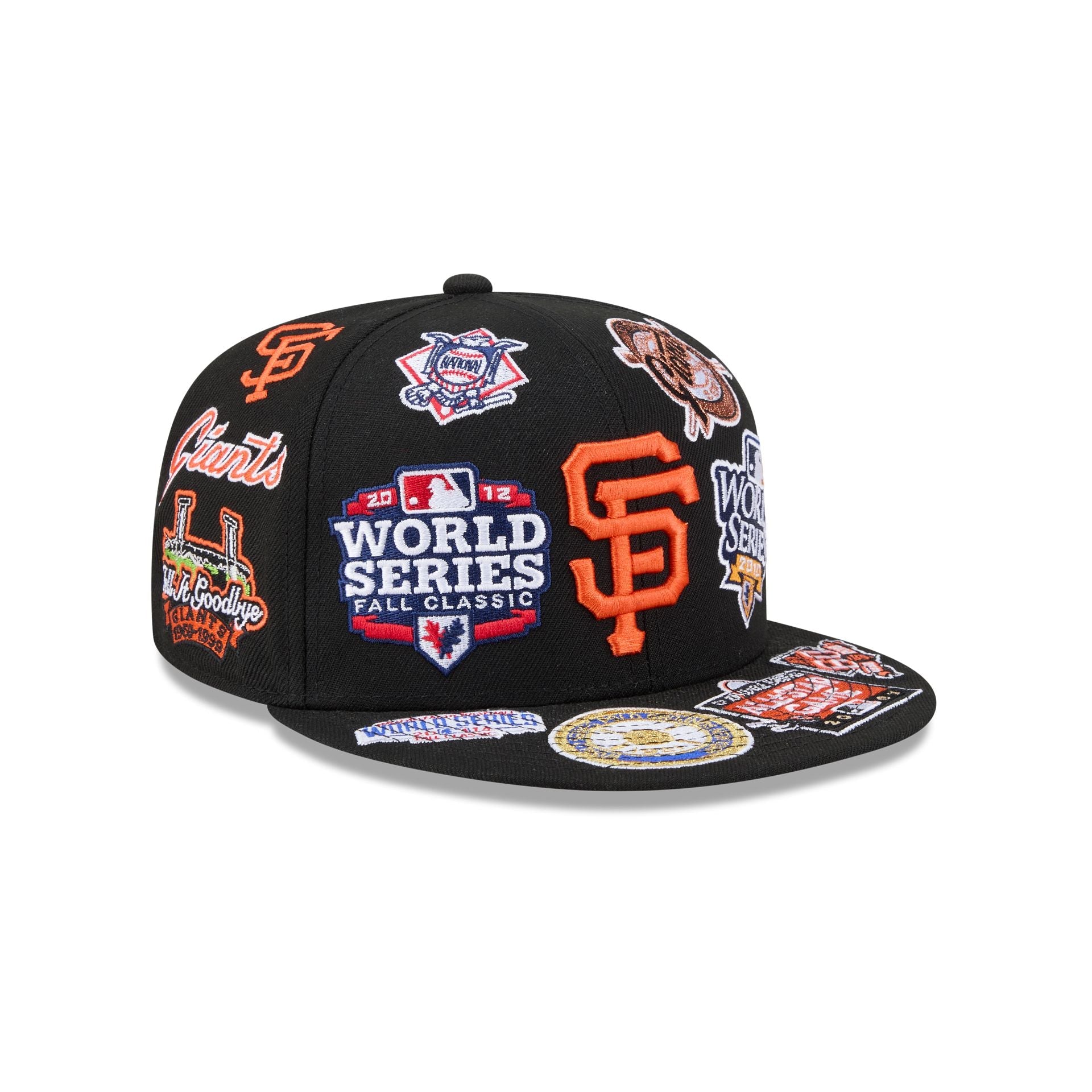 San Francisco Giants All Over Limited Edition New Era MLB 59FIFTY Cap Schwarz - STADIUMDREAMS