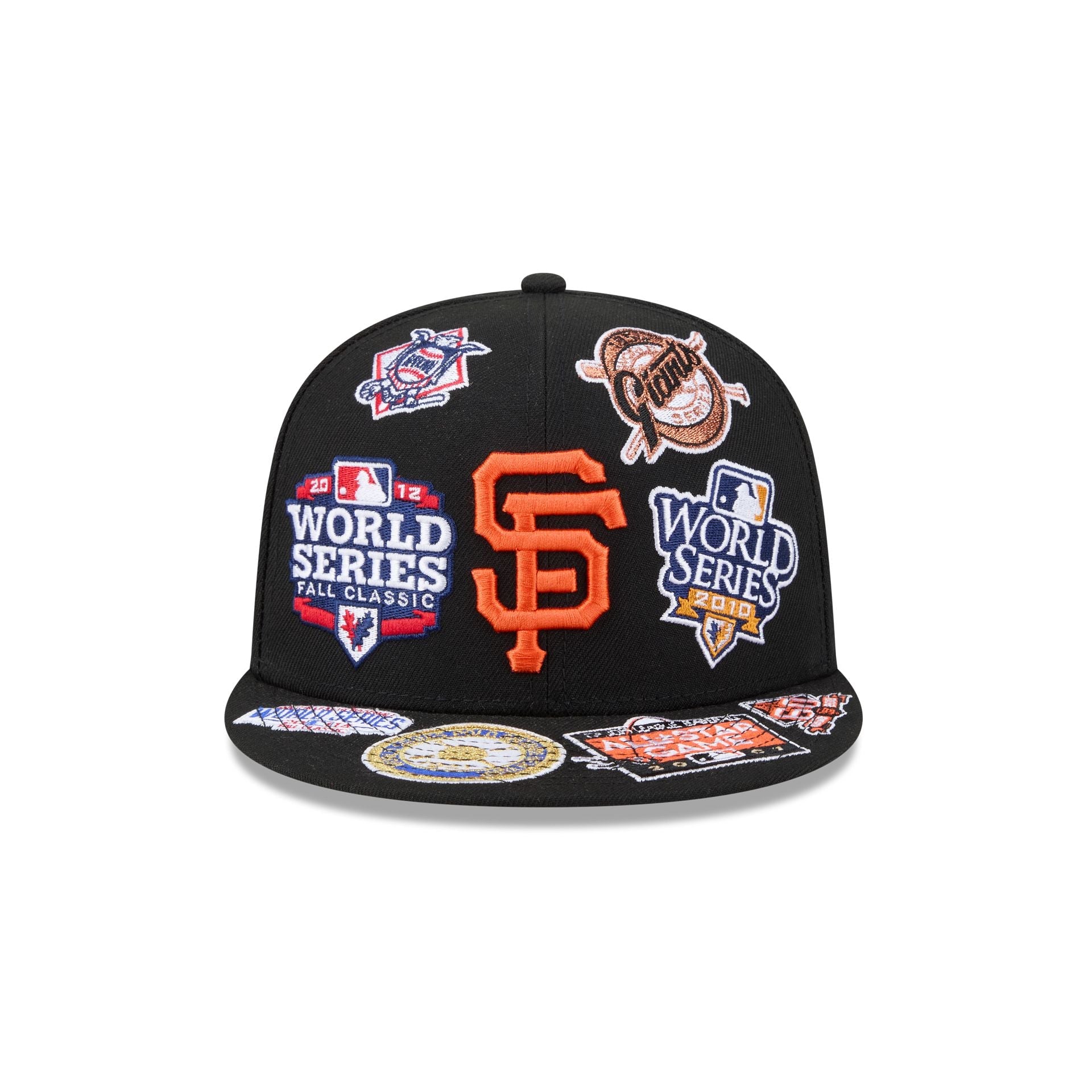 San Francisco Giants All Over Limited Edition New Era MLB 59FIFTY Cap Schwarz - STADIUMDREAMS