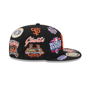 San Francisco Giants All Over Limited Edition New Era MLB 59FIFTY Cap Schwarz - STADIUMDREAMS