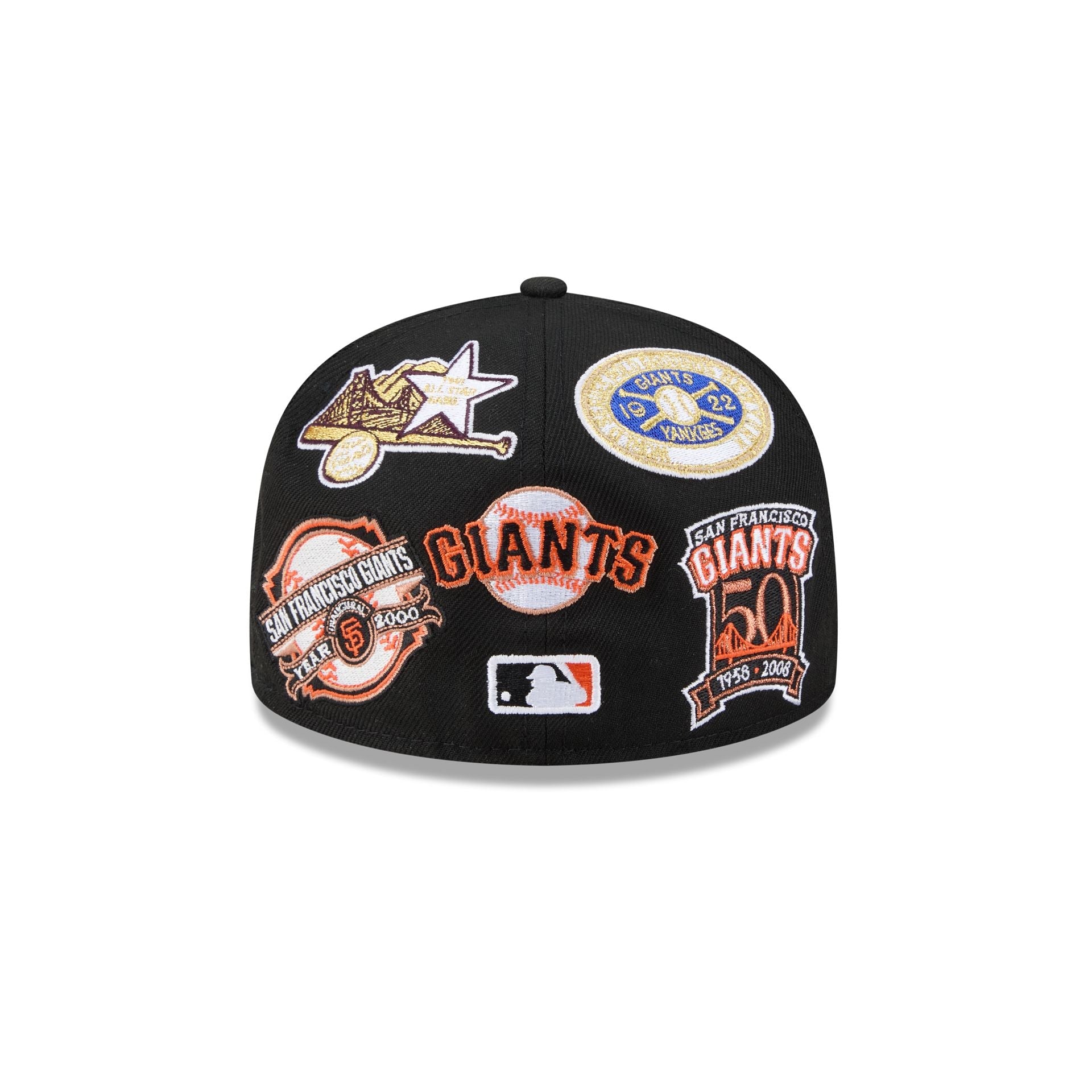 San Francisco Giants All Over Limited Edition New Era MLB 59FIFTY Cap Schwarz - STADIUMDREAMS
