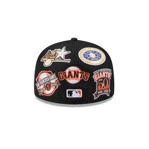 San Francisco Giants All Over Limited Edition New Era MLB 59FIFTY Cap Schwarz - STADIUMDREAMS