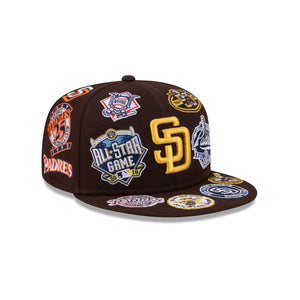 San Diego Padres All Over Limited Edition New Era MLB 59FIFTY Cap Braun - STADIUMDREAMS