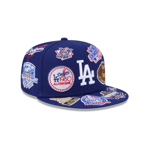 Los Angeles Dodgers All Over Limited Edition New Era MLB 59FIFTY Cap Blau - STADIUMDREAMS