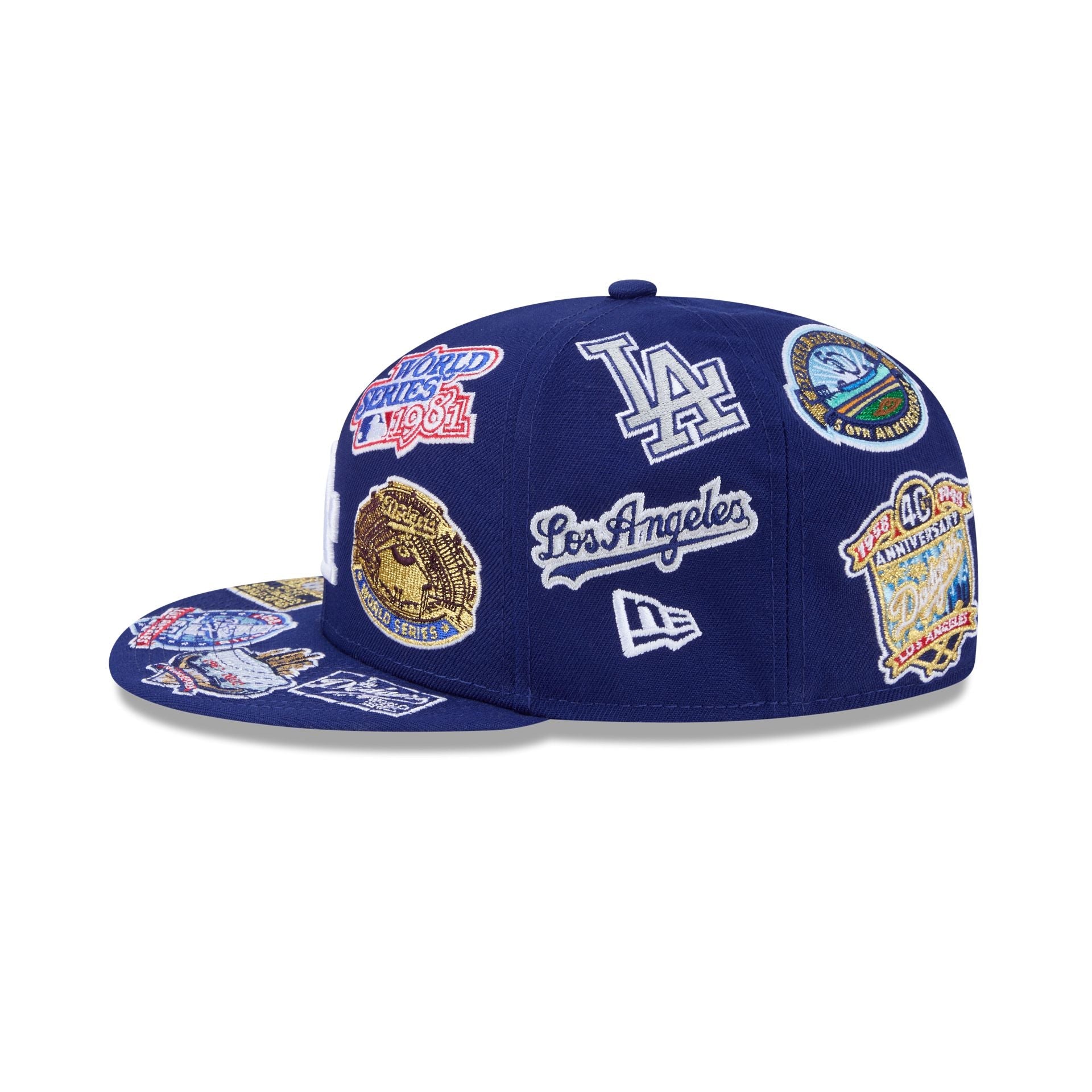 Los Angeles Dodgers All Over Limited Edition New Era MLB 59FIFTY Cap Blau - STADIUMDREAMS