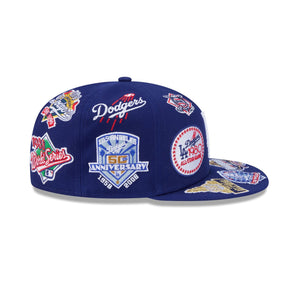 Los Angeles Dodgers All Over Limited Edition New Era MLB 59FIFTY Cap Blau - STADIUMDREAMS